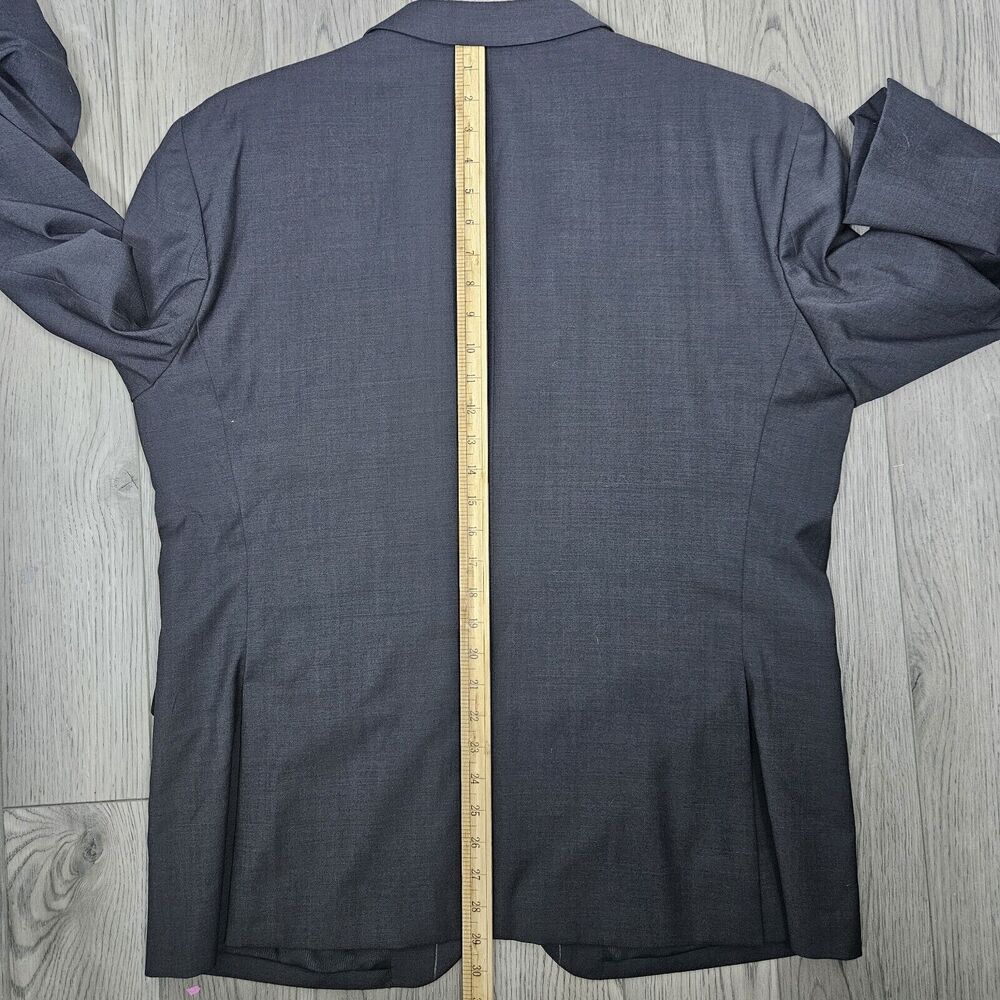 Kenneth Cole Dark Gray Awearness Extreme Slim Fit Sport Coat 46R Blazer Coat‎ - Picture 4 of 12